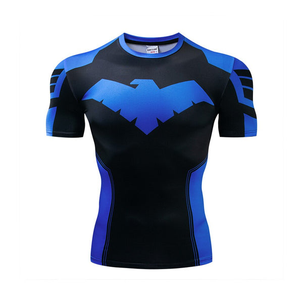 Kostüme für Erwachsene Nightwing-Kostüm für Kinder und Männer Nightwing-Cosplay-Kostüm 3D-Druck Halloween-Party-Bodysuits Jumpsuits