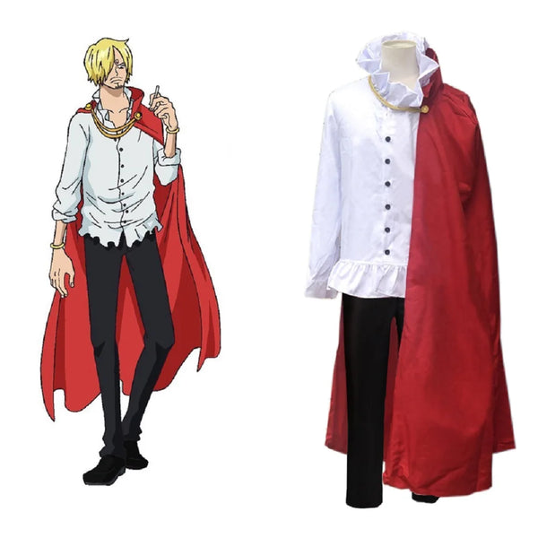 Anime One COS Piece Cosplay Sanji Man Costumes