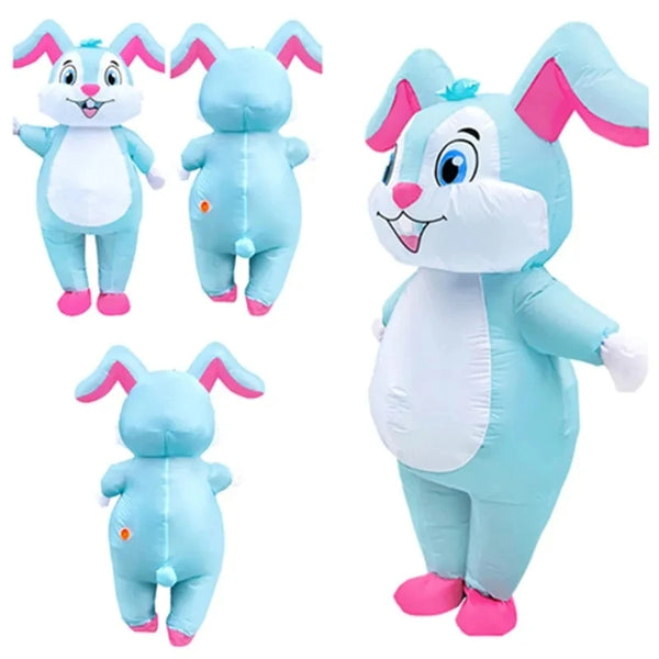 Bunny Inflatable Cosplay Costume Adult ET Alien Rabbit Fantasy Stage Performance Festival Carnival Party Clothing