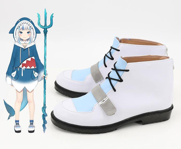 Vtuberer Hololiveve Gawrwr Gurara Cosplay Shoes Boots