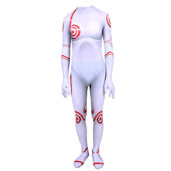 Deadmaning Anime Wonderlands Cosplay Shiroes Costume Plugsuit Zentai Adults Kids Bodysuit One-Piece Lycra Jumpsuits Halloween