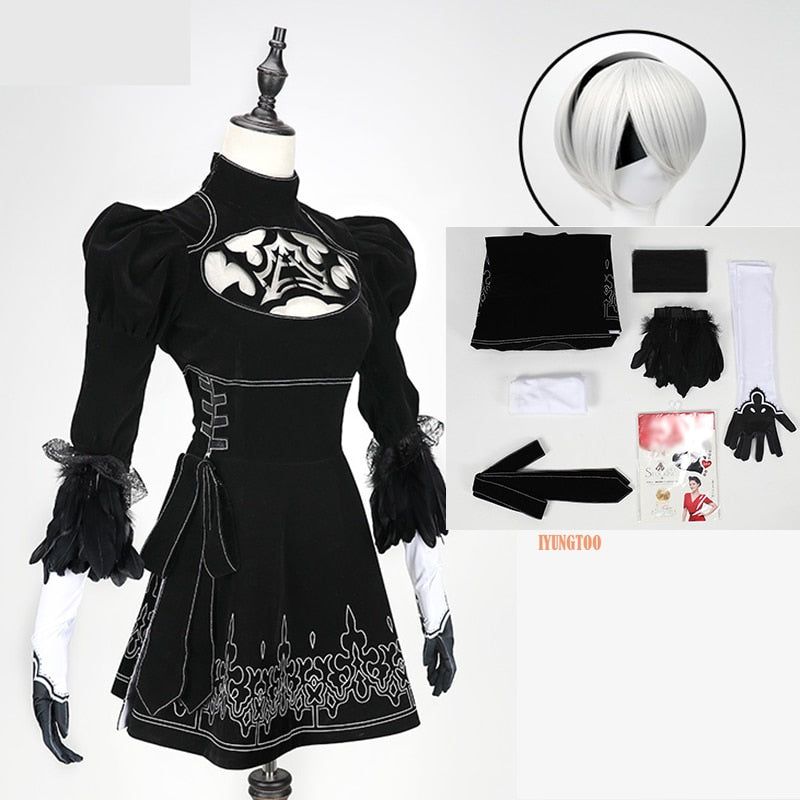 NieR:Automata 2B Cosplay Costume 2B Costume For Halloween Carnival Par ...