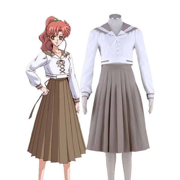 Kinono Makototo Sailor Jupiterer Cosplay Costume