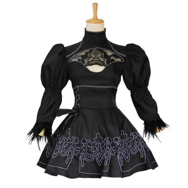 Anime NieRer Game Automatata Cosplay 2B Cosplay Costume YoRHaha No. 2 Type B Outfits Party Fancy Dress Halloween Costumes