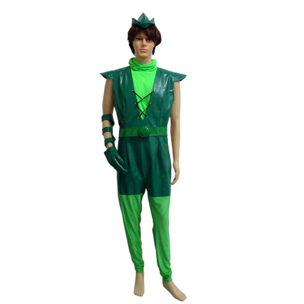 Superhero Green OliverQ Christmas Halloween Uniform Cosplay Costume Customize