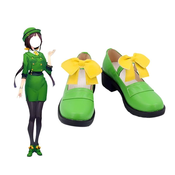 Unisex Anime Hayakawawa Cos Tazunana Cosplay Shoes Boots Halloween Christmas Party Custom Made