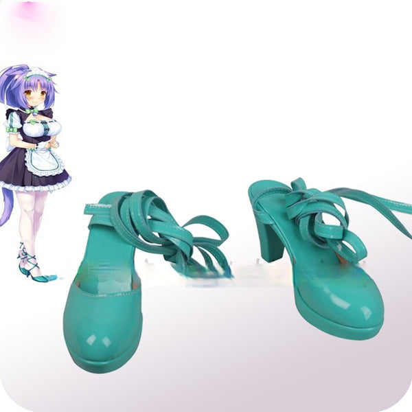 NEKOPARARA NEKOKO WORKs Cinnamonon Anime Characters Shoe Cosplay Shoes Boots Party Costume Prop