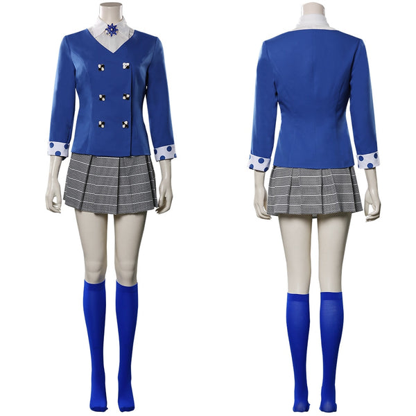 Heathers Das Musical-Veronica Sawyer Cosplay Kostüm Uniform Rock Outfits Halloween Karneval Kostüme