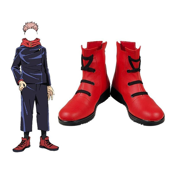 New Anime Jujutsusu cos Kaisenen Yujiji Ltadoriri Cosplay Shoes Boots Halloween Costumes Accessory Custom Made Halloween Party