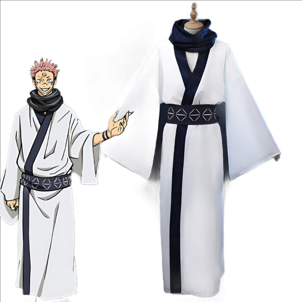 Anime Jujutsusu cos Kaisening Ryomenes Sukunana Cosplay Costume Japanese Kimono Fancy Suit Outfits Halloween Carnival Uniforms Custom Made