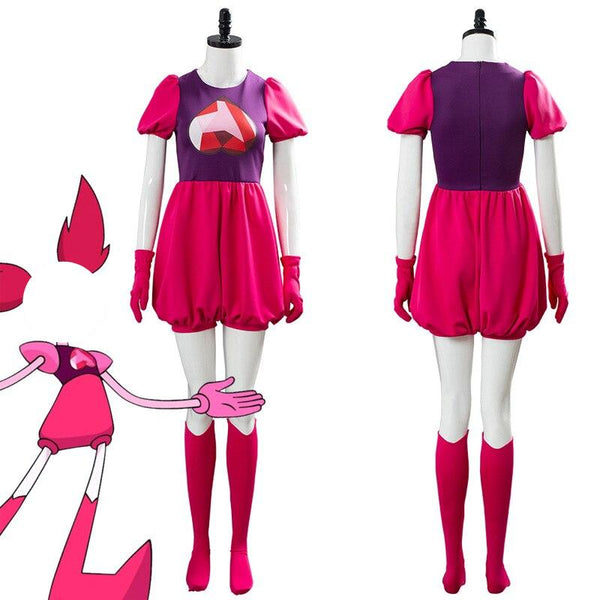 Steven Cosplay Universe Cosplay Spinell Gem Kostüm Rosa Kleid