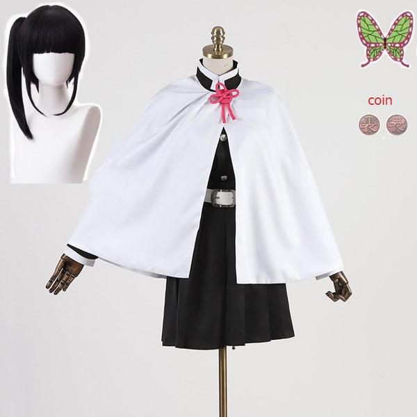 Adult and Kids Anime Demons COS Slayerer Cosplay Costume Kimetsusu Yaibaba Kanaoao Tsuyuriri Kanawowo Kimono Outfit Women Halloween