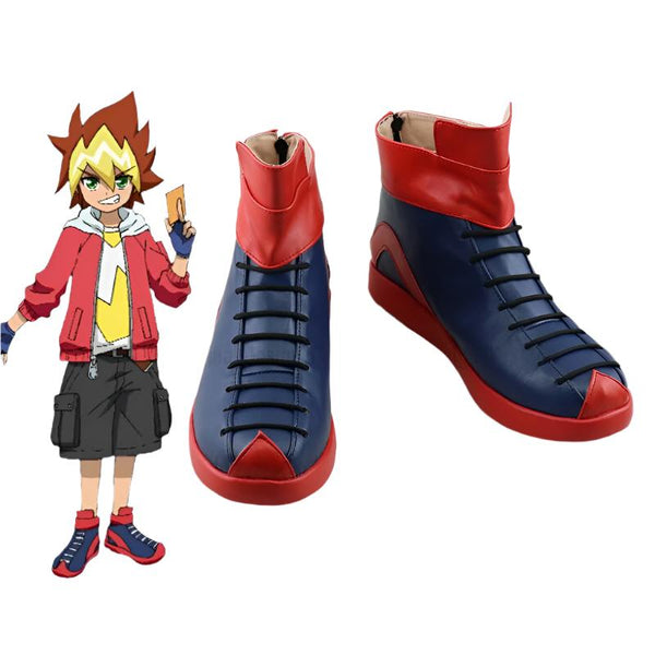 YuGiOhOh Game Kings Duelel Monsters 7s Oudouou Yuugaga Characters Anime Costume Prop Cosplay Shoes Boots