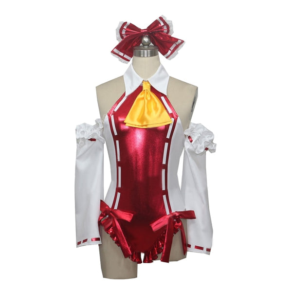 New Anime Touhouou Project Hakureiei Reimumu Suit Uniform Cosplay Costumes Mikofukuku Cosplay