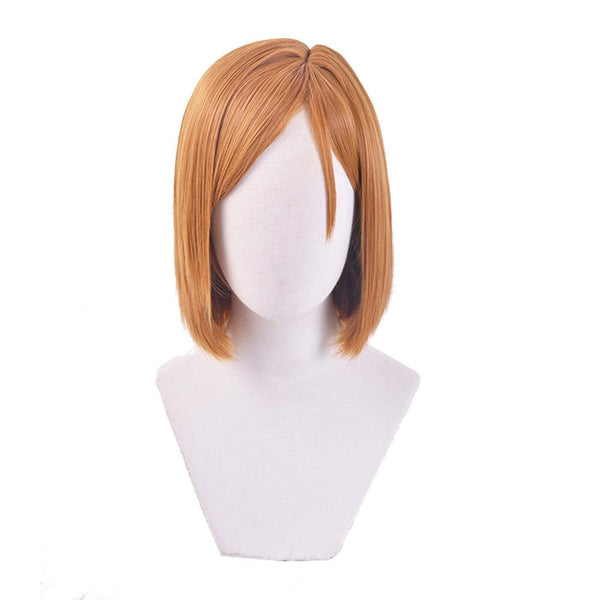 Kugisaking Nobarara Cosplay Wig Orange Hair Jujutsusu cos Kaisenen Anime Cosplay Wigs