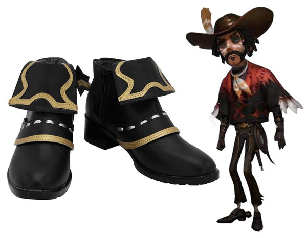 Identityty V Cosplay Shoes Cowboys Kevinin Boots PU Leather Shoes Halloween Cosplay Shoes