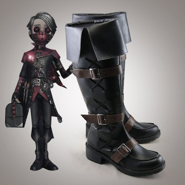 Game Identityty V Cosplay Shoes Boots Embalmerer Aesopop Carls Cosplay Shoes Halloween Party Daily Leisure Shoes Anime Cosplay Shoes