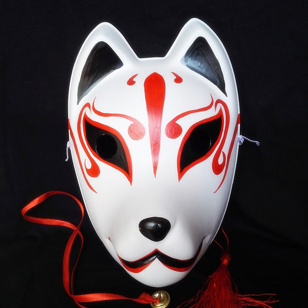 Anime Demons cos Slayerer Kimetsusu Yaibaba Kamadodo Tanjirouou Cosplay Mask Fox Dog Mask Japanese Private Fox Mask Hand-painted