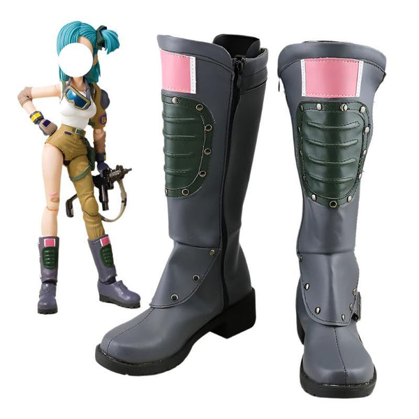 Anime Bulmama Cosplay Boots Men Women Halloween Carnival Shoes