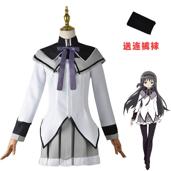 Puellala Magigi Madokaka Magicaca Akemimi Homurara Cosplay Costume